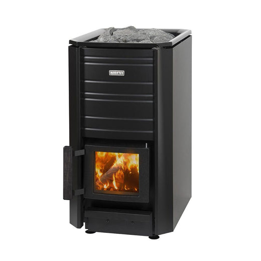 Narvi Wood-fired Sauna Heater Black