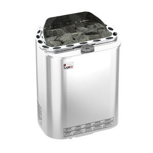 SAWO Electric Sauna Heater Stainless Combi Scandia NS with Steam Generator 3P-1P