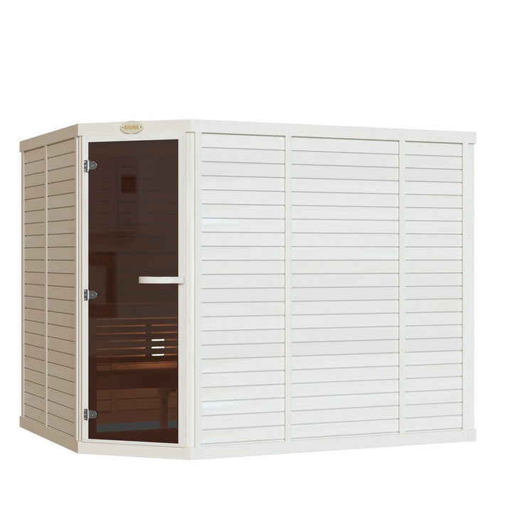 SAWO Indoor Sauna Standard Aspen corner