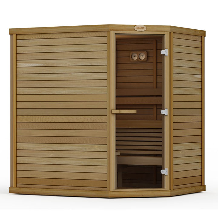 SAWO Indoor Sauna Standard Cedar Corner