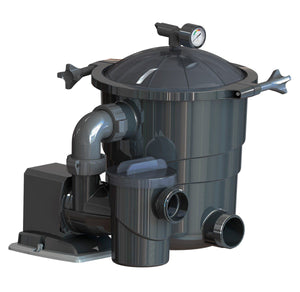 Filter för simbassäng Poolex Max Filterenhet Ø250mm Skål Filtrering 4,8m³/h / 80W