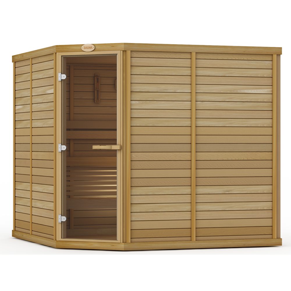 SAWO Indoor Sauna Standard Cedar Corner