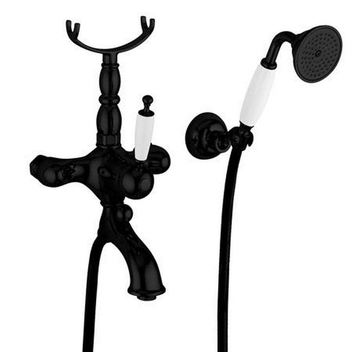 Duschbyggarna Badkarsblandare Oxford Mattsvart SKU DUB-6302SV EAN 7340138726988