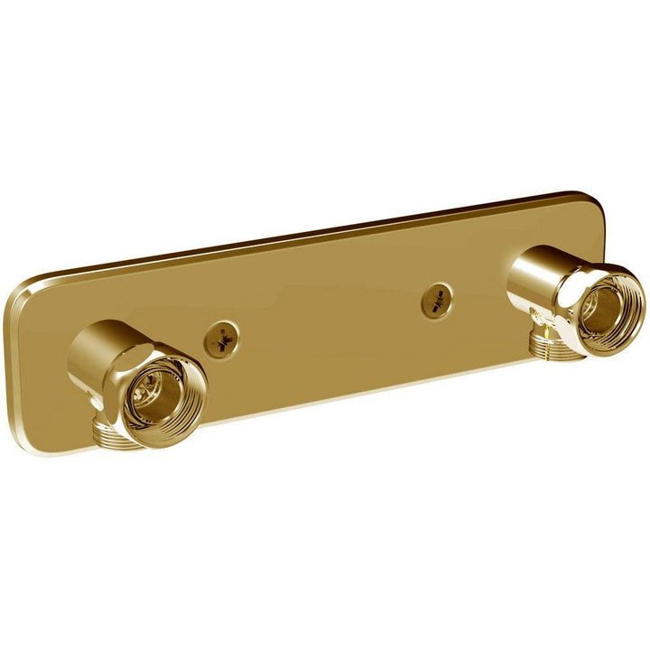 Duschbyggarna Blandarfäste Utanpåliggande Guld / 160 mm SKU DUB-07327NY-DO EAN 7340138737335