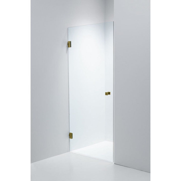 Duschbyggarna Duschdörr Swing Design Brons 700x1913 mm / Blåtonat / Vänsterhängd SKU DUB-608_70BRV EAN 7340138743589