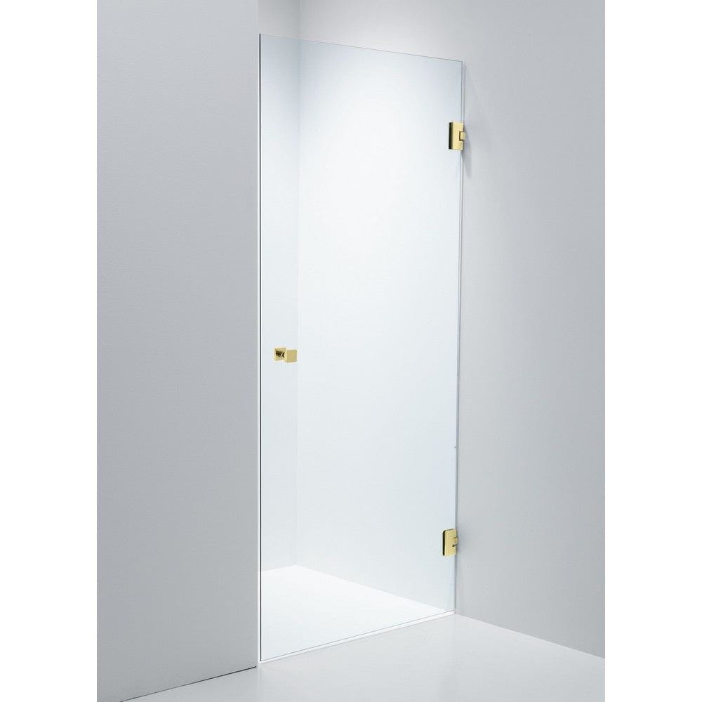 Duschbyggarna Duschdörr Swing Design Guld 700x1913 mm / Blåtonat / Högerhängd SKU DUB-608_70DOH EAN 7340138743794