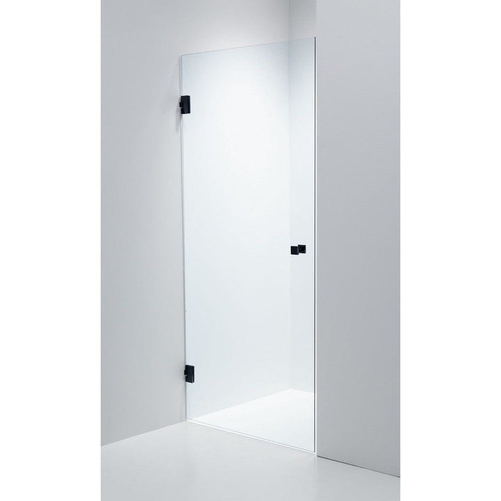 Duschbyggarna Duschdörr Swing Design Mattsvart 700x1913 mm / Blåtonat / Vänsterhängd SKU DUB-608_70SVV EAN 7340138743886