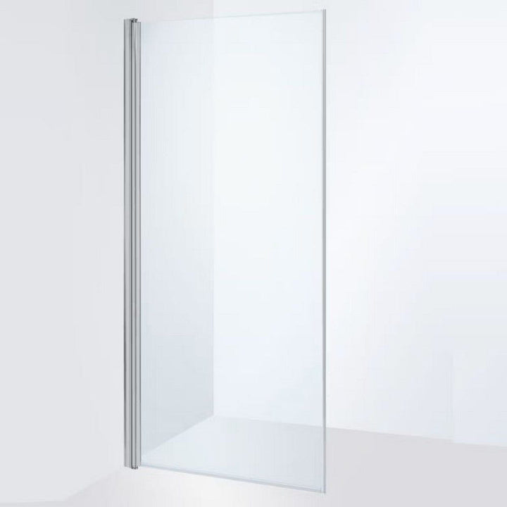 Duschbyggarna Duschdörr Wing De Luxe Rak 800mm 800x1900 mm / Krom / Klarglas SKU DUB- EAN