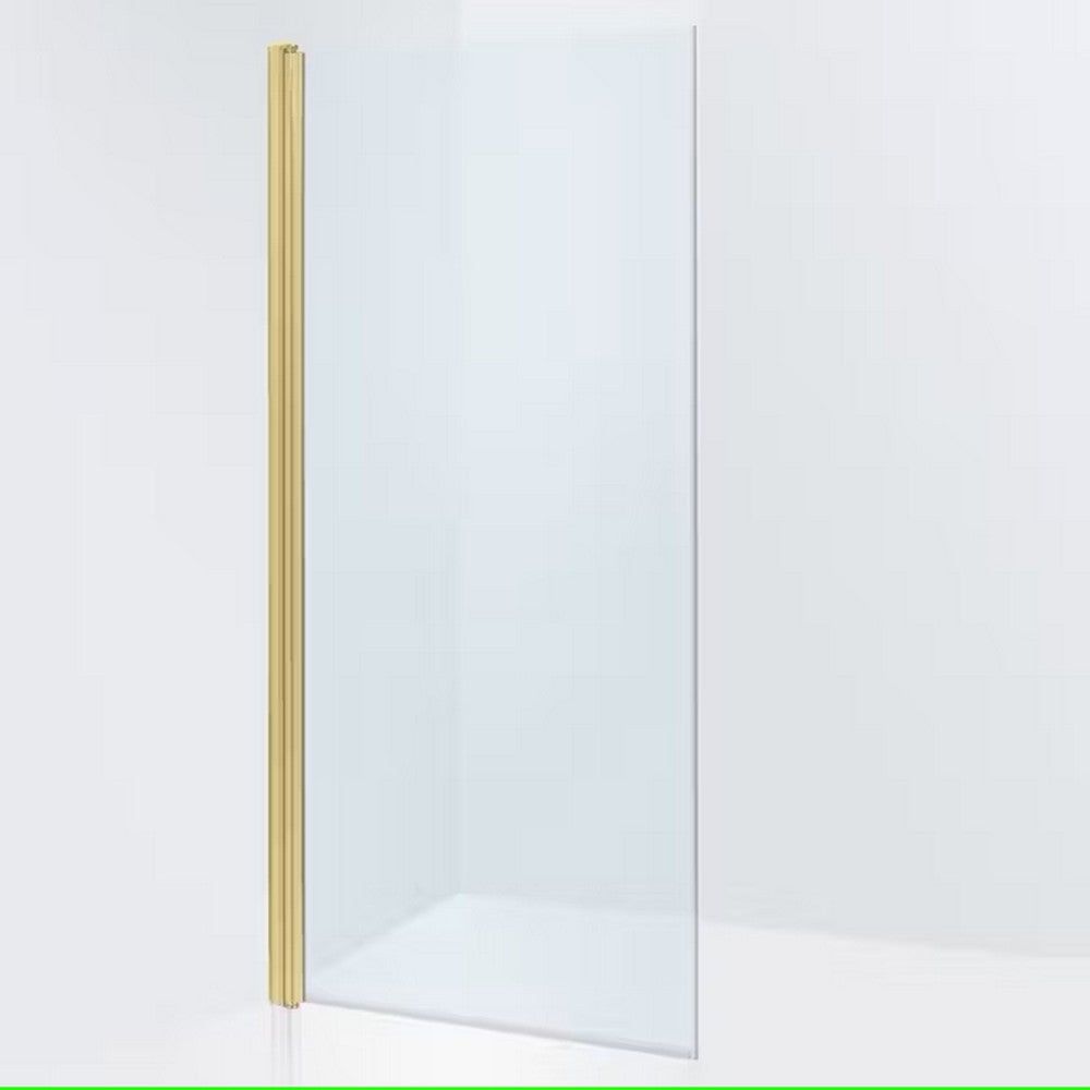 Duschbyggarna Duschdörr Wing De Luxe Rak 800mm 800x1900 mm / Guld / Klarglas SKU DUB- EAN