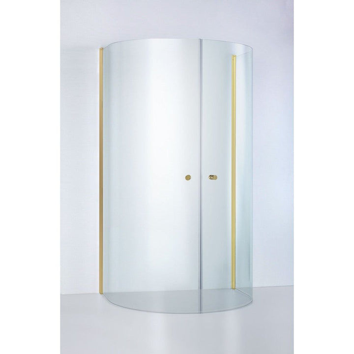 Duschbyggarna Duschhörn Round De Luxe Guld SKU DUB-B91130-1DO EAN 7340138726360