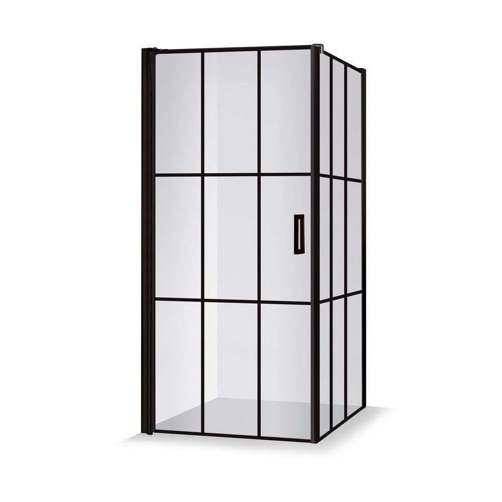 Duschbyggarna Duschhörn Swing Hörna Cube Vänster SKU DUB-B913D-9087SVV EAN 7340138733917