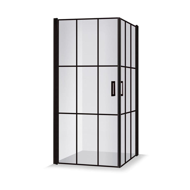 Duschbyggarna Duschhörn Twin Cube SKU DUB-B910D-90SV EAN 7340138726995