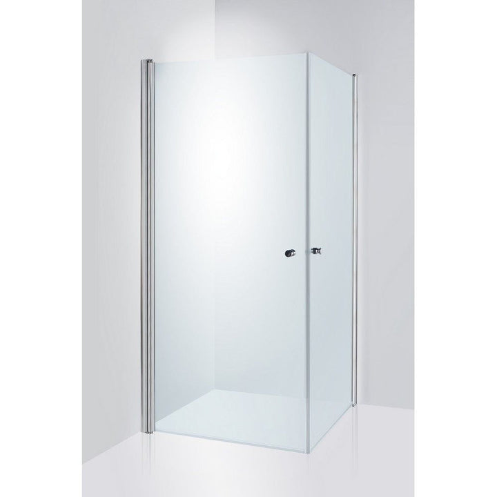 Duschbyggarna Duschhörn Twin De Luxe 1000x1000mm SKU DUB-B9101-7090SV EAN 7340138732934