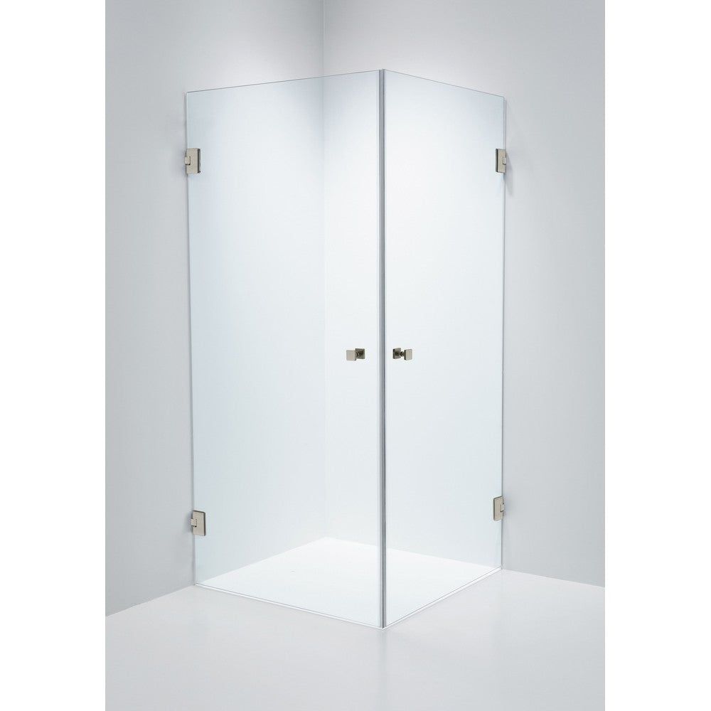 Duschbyggarna Duschhörn Twin Design 800x900mm 800x900 mm / Klarglas / Rostfri SKU EAN