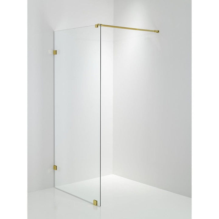 Duschbyggarna Duschvägg Design 790x1913mm 690x1913 mm / Guld / Blåtonat SKU EAN