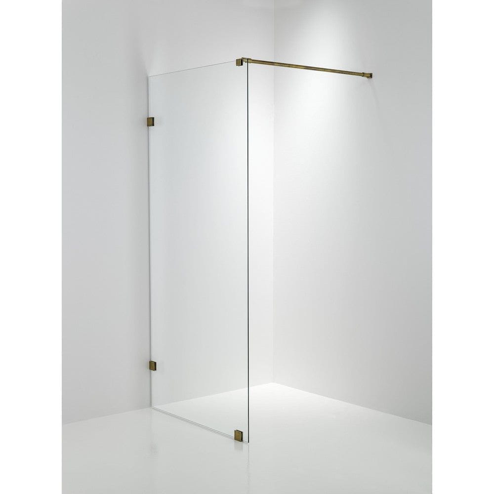 Duschbyggarna Duschvägg Design 890x1913mm 690x1913 mm / Brons / Blåtonat SKU EAN