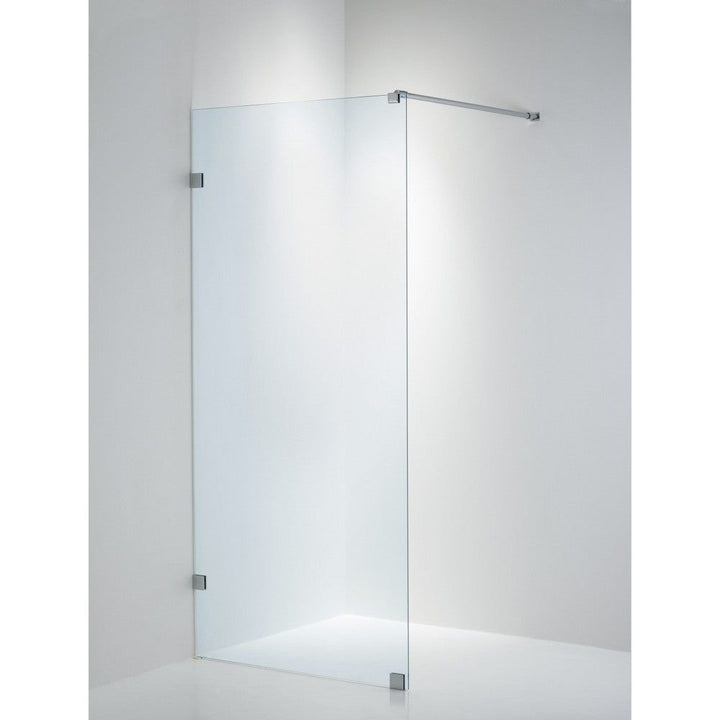 Duschbyggarna Duschvägg Design 890x1913mm 690x1913 mm / Krom / Blåtonat SKU EAN