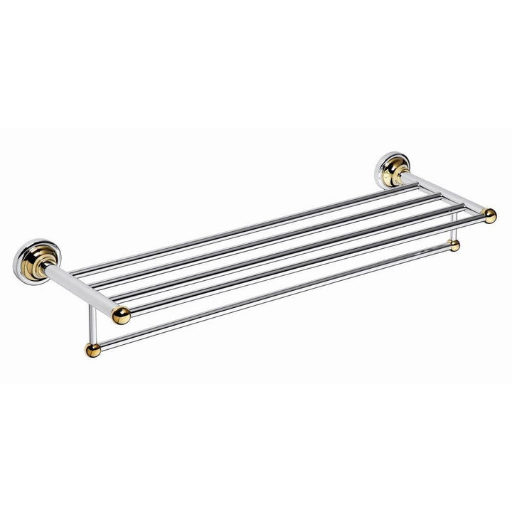 Duschbyggarna Handdukshylla Classic Krom/Guld SKU DUB-C1415 EAN 7340138723376