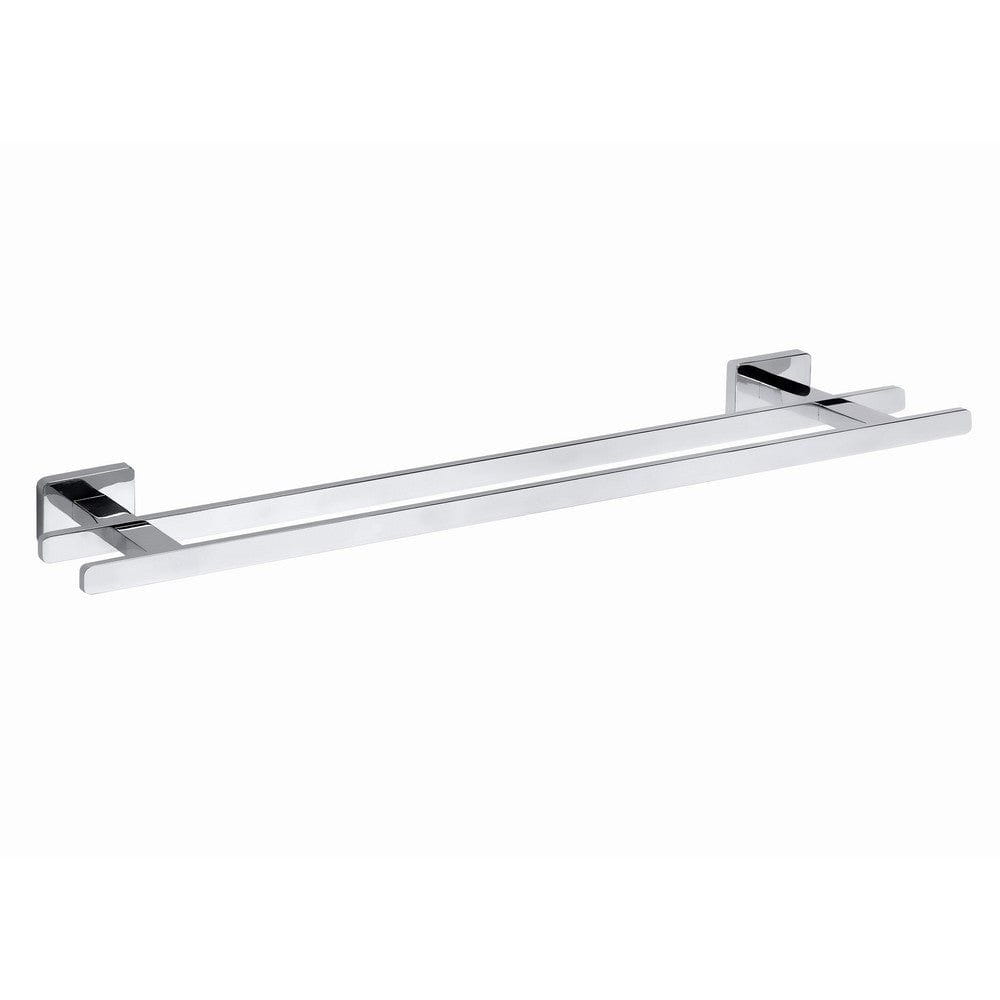 Duschbyggarna Handduksstång Angle Dubbel SKU DUB-C1609 EAN 7340138722775
