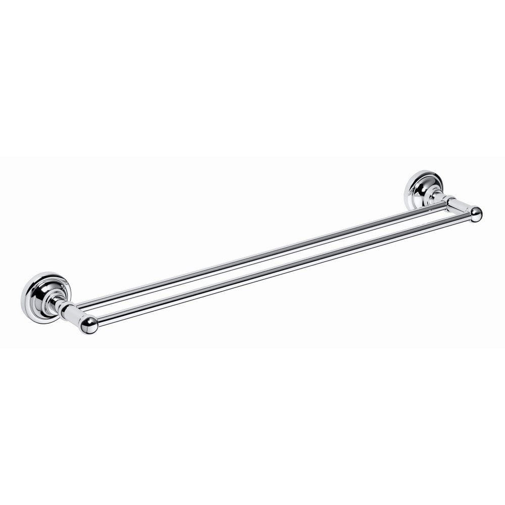 Duschbyggarna Handduksstång Classic Dubbel Krom SKU DUB-C1313 EAN 7340138723543