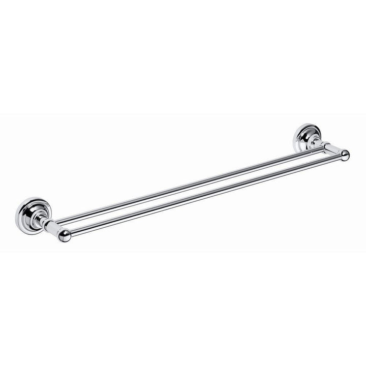 Duschbyggarna Handduksstång Classic Dubbel Krom SKU DUB-C1313 EAN 7340138723543