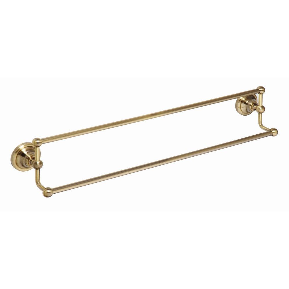 Duschbyggarna Handduksstång Classic Retro Dubbel Brons SKU DUB-C1214 EAN 7340138723178