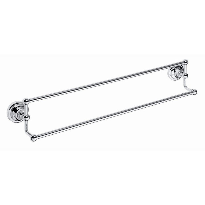 Duschbyggarna Handduksstång Classic Retro Dubbel Krom SKU DUB-C1314 EAN 7340138723550