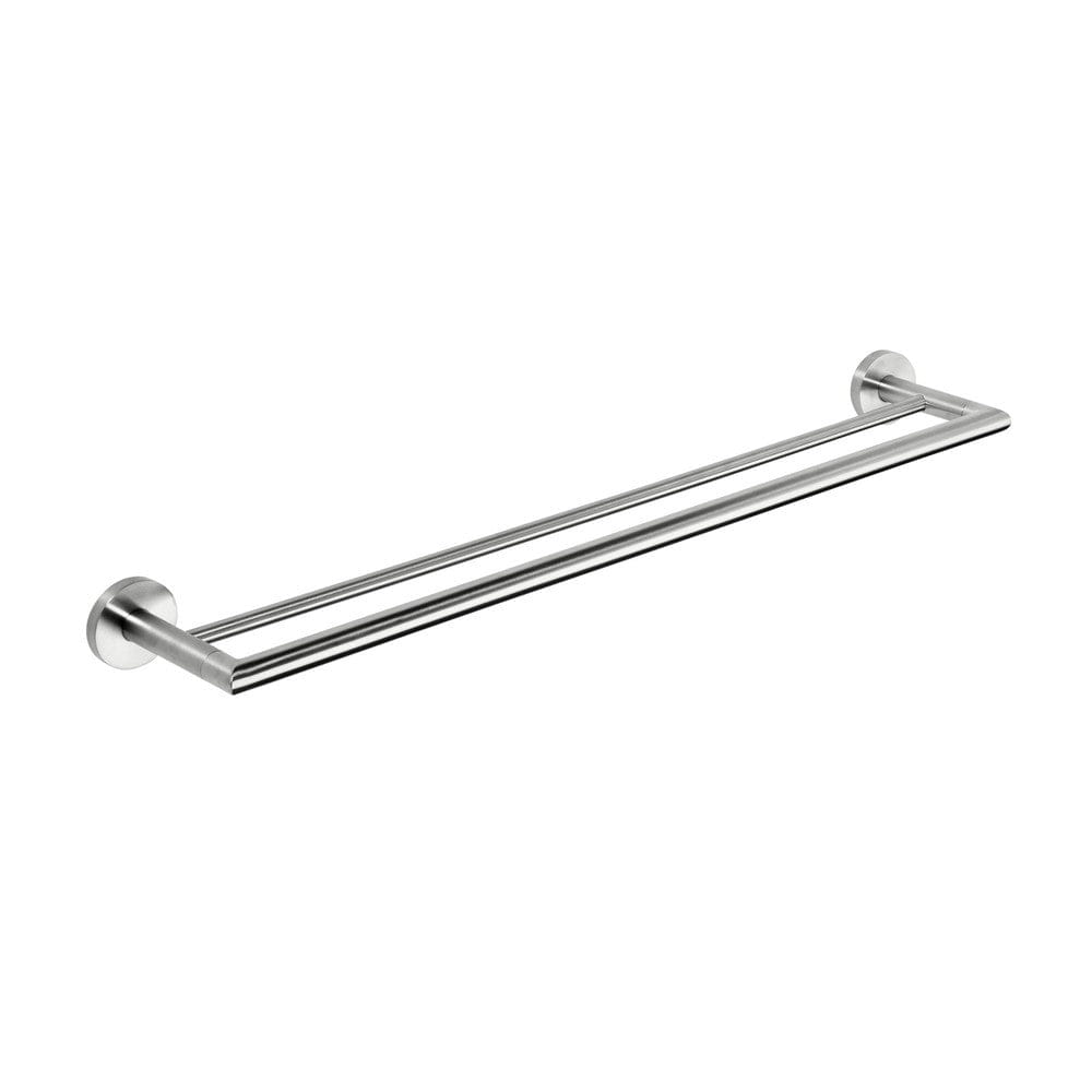 Duschbyggarna Handduksstång Steel Dubbel SKU DUB-C1709 EAN 7340138765406
