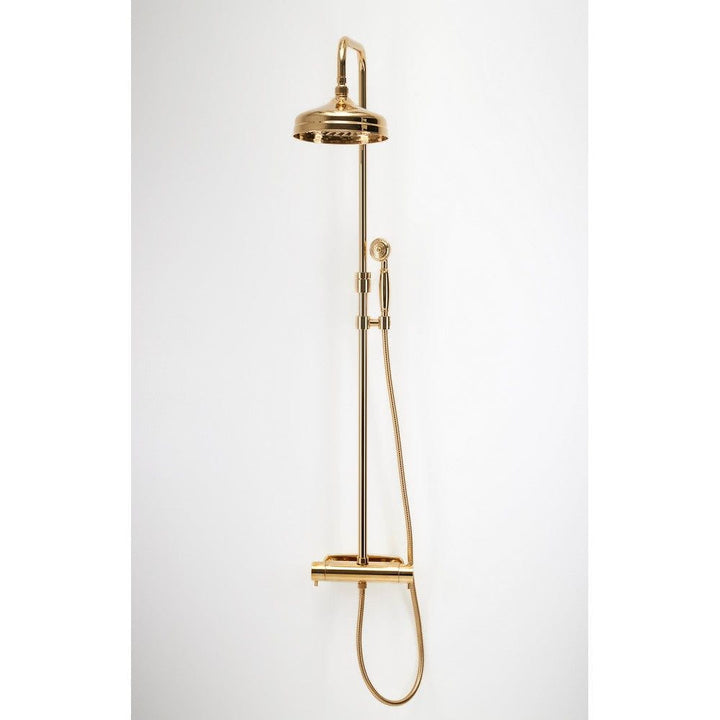 Duschbyggarna Takduschset Colour Line Guld / För dusch / 150 mm SKU DUB-27446DO EAN 4017080020657