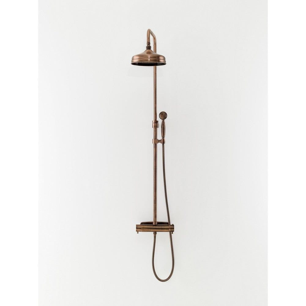 Duschbyggarna Takduschset Colour Line Koppar / För dusch / 150 mm SKU DUB-27446RA EAN 4017080825979