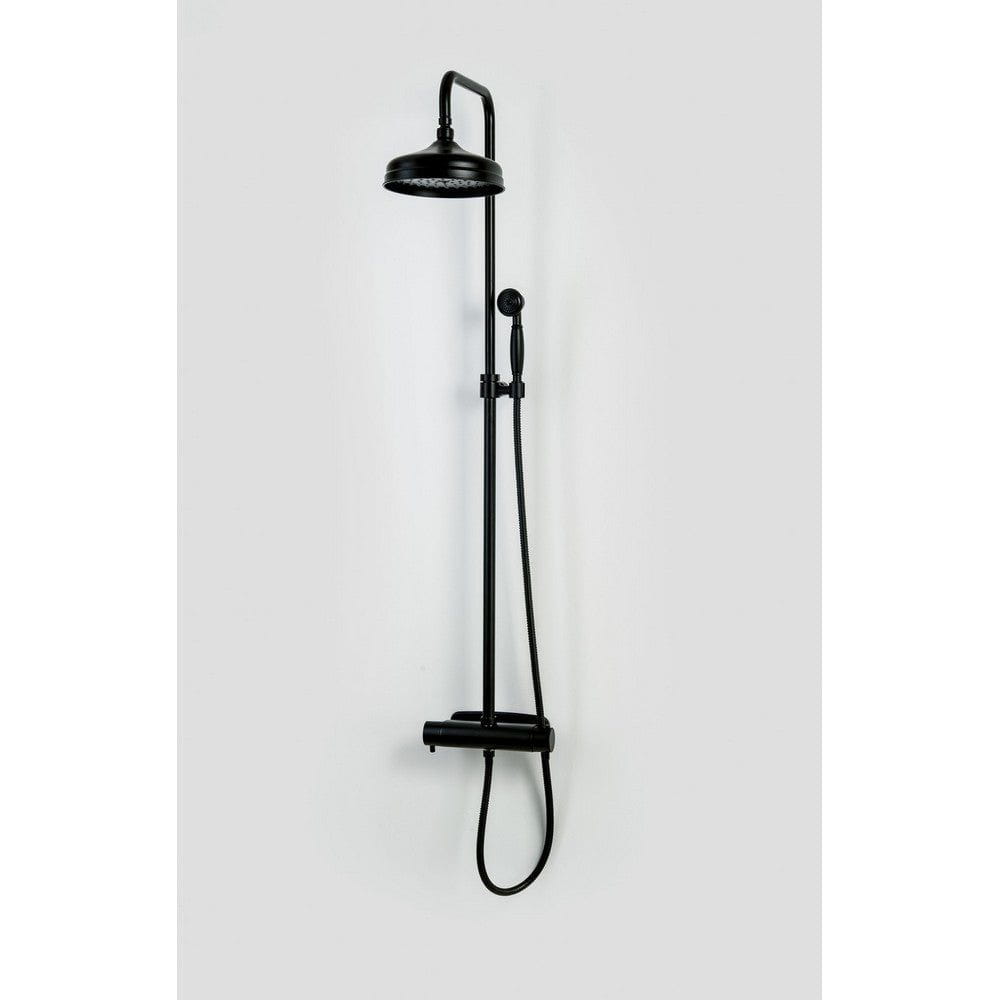 Duschbyggarna Takduschset Colour Line Mattsvart / För dusch / 150 mm SKU DUB-27446SV EAN 4017080890878