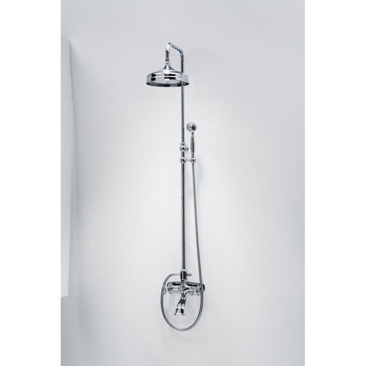 Duschbyggarna Takduschset Lady Krom / För badkar / 150 mm SKU DUB-28942 EAN 7340138728661