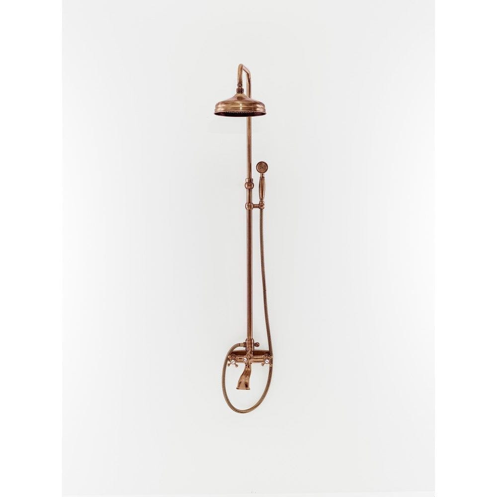 Duschbyggarna Takduschset Lady Koppar / För badkar / 150 mm SKU DUB-28942RA EAN 7340138728685