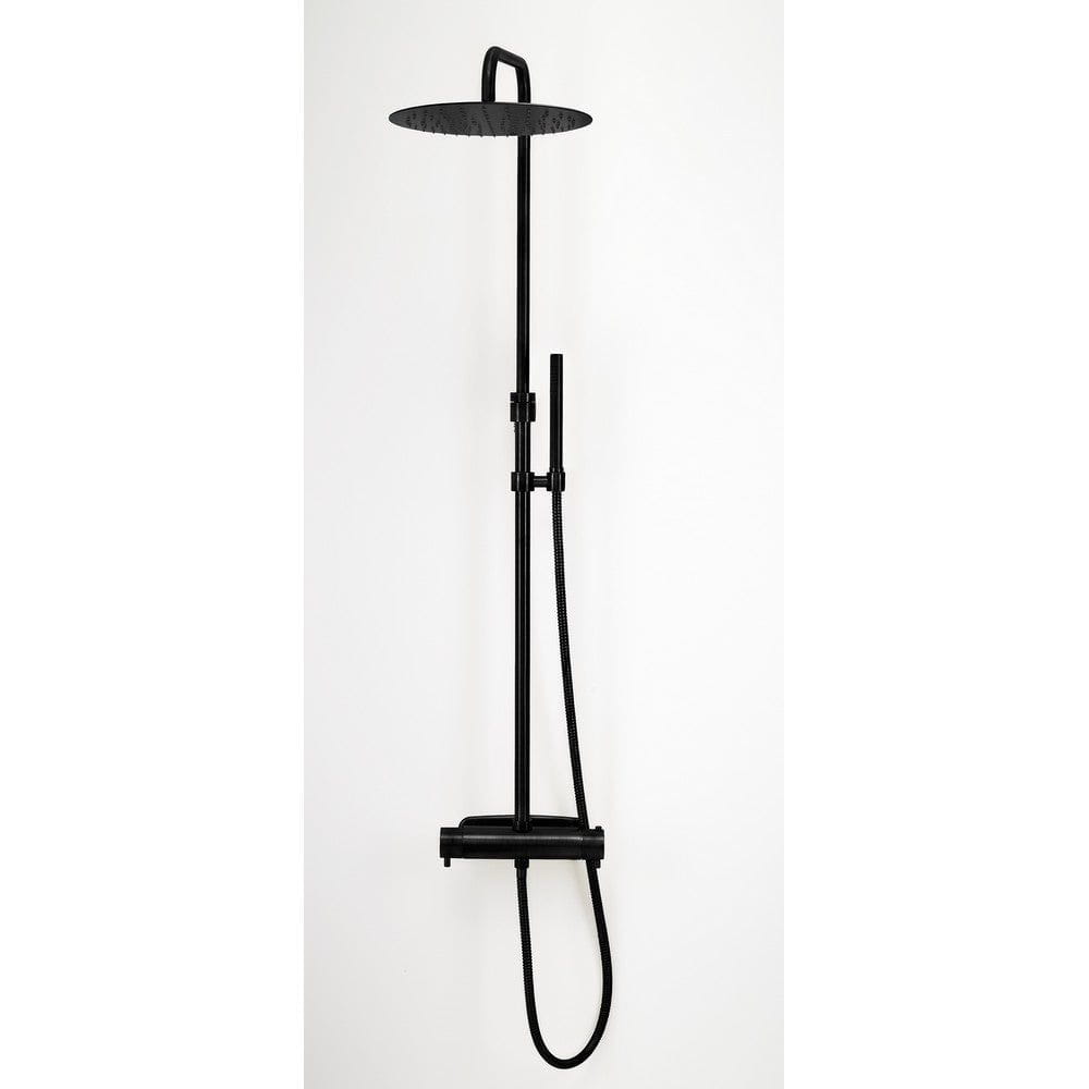 Duschbyggarna Takduschset Orion 300 Svart Matt / För dusch SKU DUB-28968SV EAN 7340138732354
