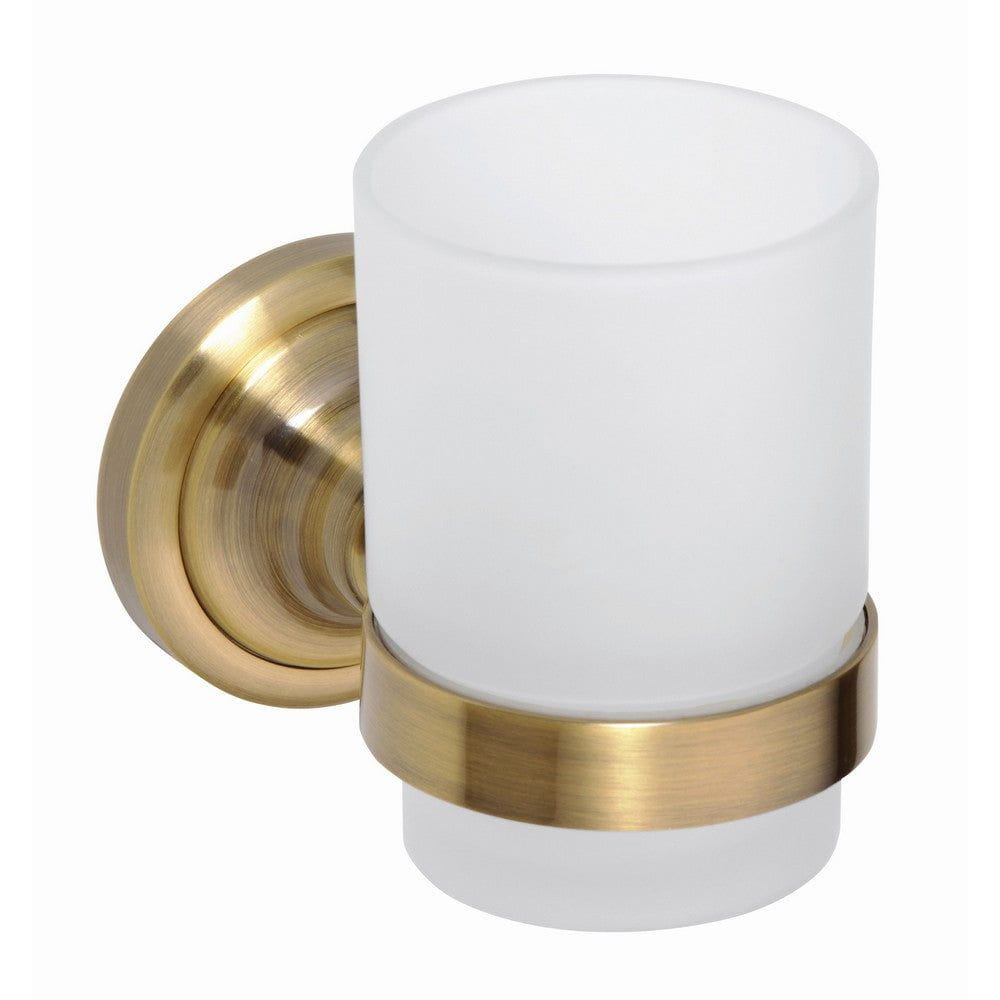 Duschbyggarna Tandborstglas Classic Brons / Enkel SKU DUB-C1210 EAN 7340138723130