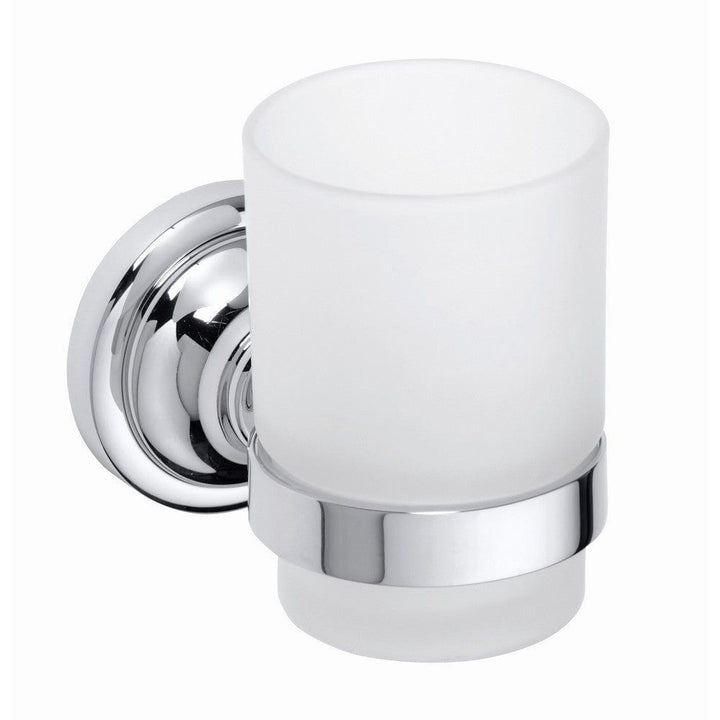 Duschbyggarna Tandborstglas Classic Krom / Enkel SKU DUB-C1310 EAN 7340138723512