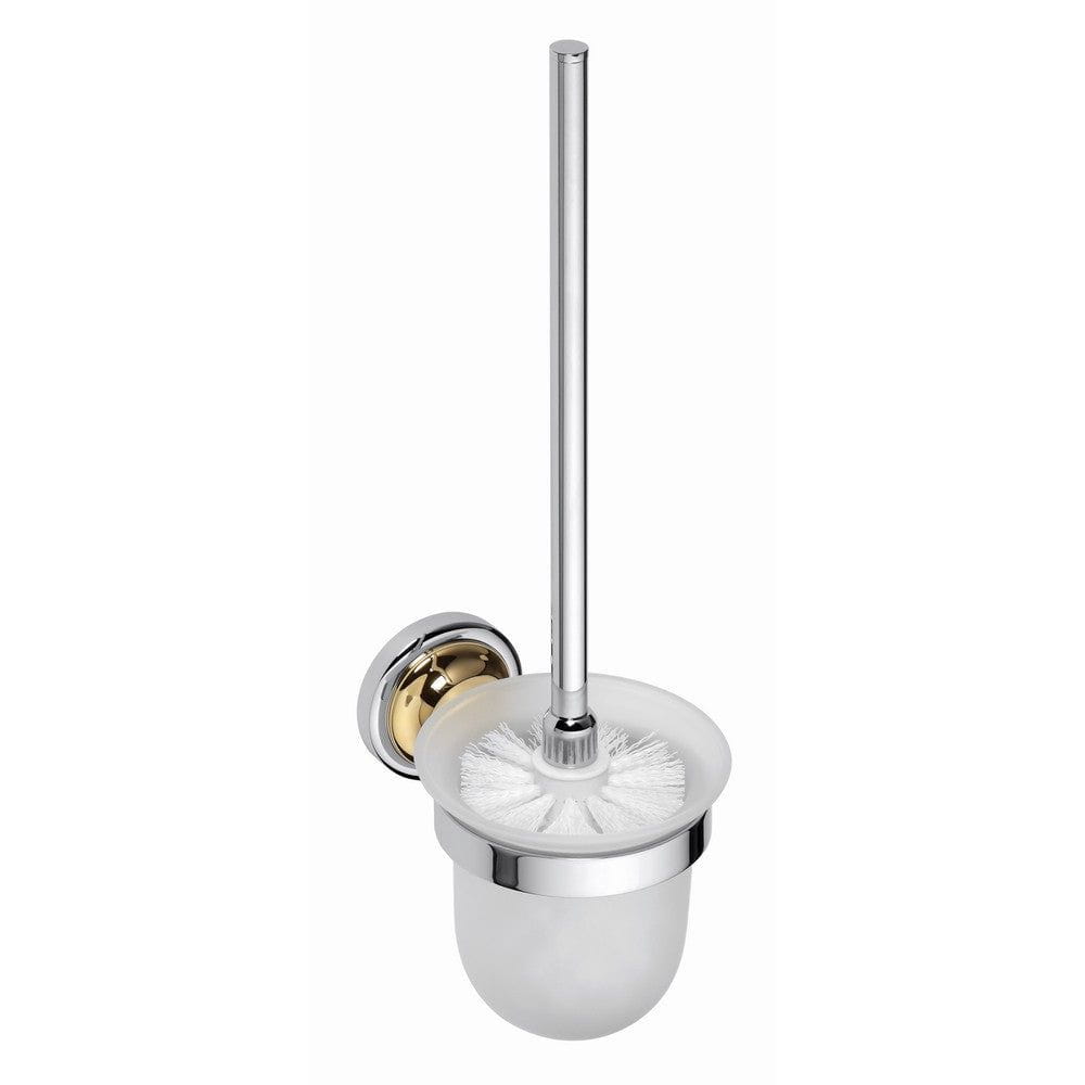 Duschbyggarna Toalettborste Set Classic Krom/Guld SKU DUB-C1417 EAN 7340138723390