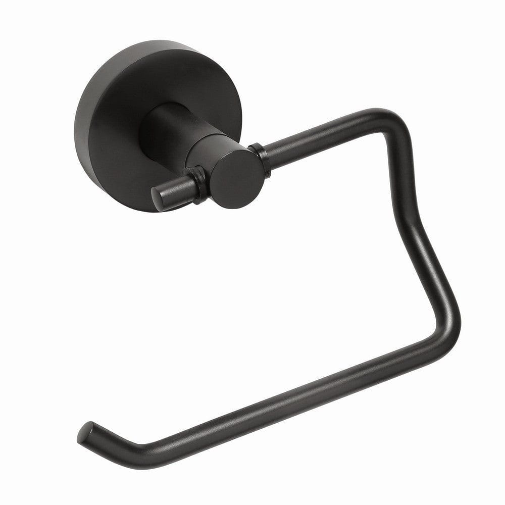 Duschbyggarna Toalettpappershållare Black Utan lock SKU DUB-C1104 EAN 7340138722553