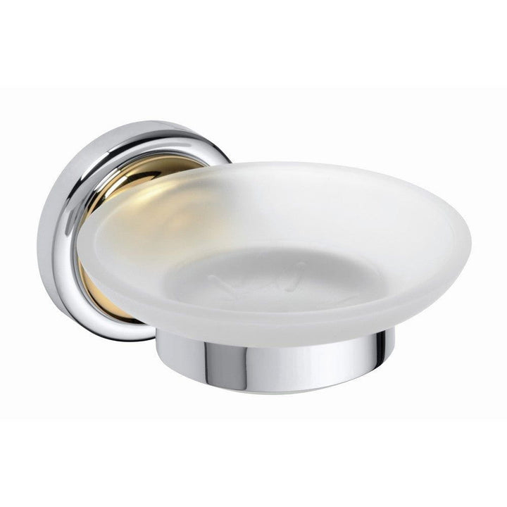Duschbyggarna Tvålkopp Classic Krom/Guld SKU DUB-C1407 EAN 7340138723291