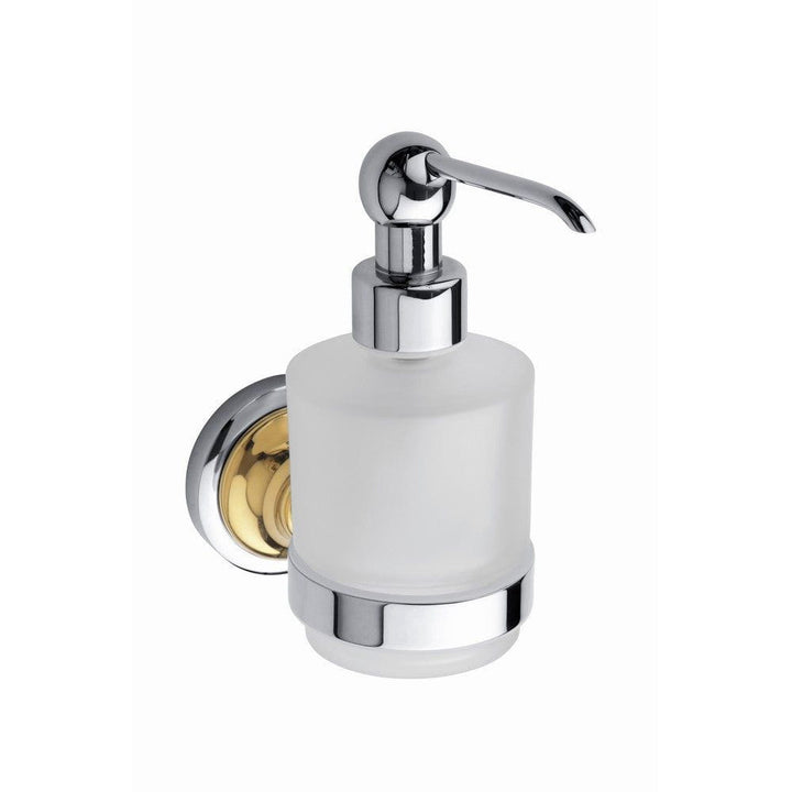 Duschbyggarna Tvålpump Classic Krom/Guld SKU DUB-C1408 EAN 7340138723307