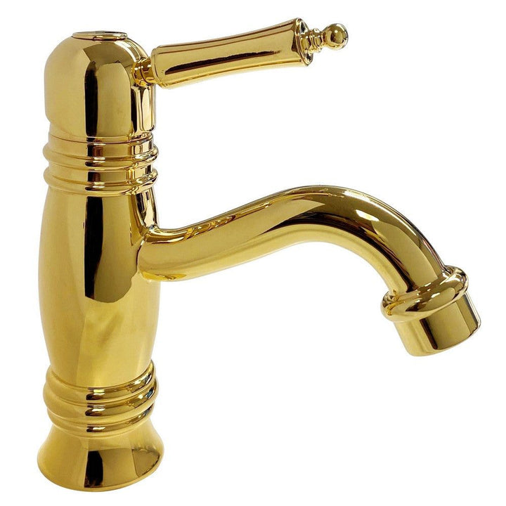 Duschbyggarna Tvättställsblandare Oxford 6328 Guld SKU DUB-6328DO EAN 7340138700902
