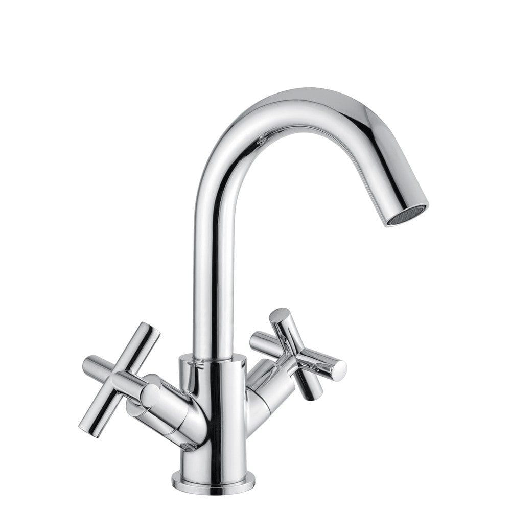 Duschbyggarna Tvättställsblandare Rodos Krom SKU DUB-7334CR-S EAN 7340138727565