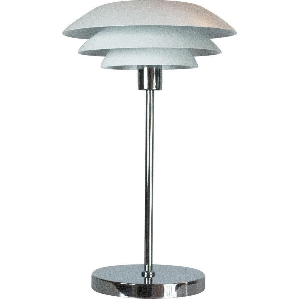 Dyberg Larsen Bordslampa DL31 Vit SKU DYB-8072 EAN 5704709080725