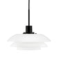 Dyberg Larsen Taklampa DL31 Opal/Svart SKU DYB-8215 EAN 5704709082156