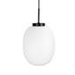 Dyberg Larsen Taklampa DL39 Pendel Opal/Svart / 25x30 cm SKU DYB-8083 EAN 5704709080831