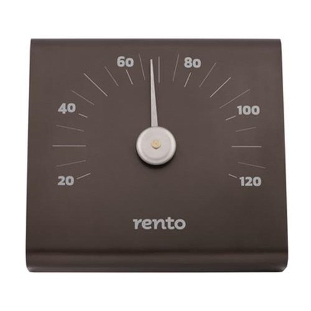 RENTO Rento bastutermometer i Aluminium Grafitgrå