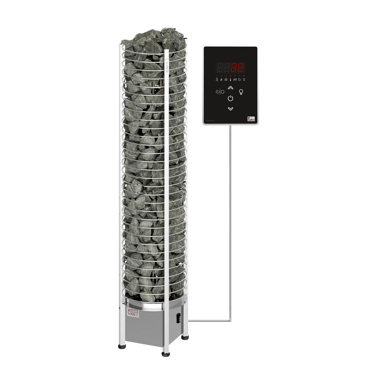 SAWO Electric Sauna Heater Tower Round 3P-1P