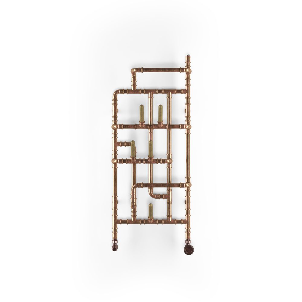Duschbyggarna Towel Dryer Pajak Natural Copper Electric