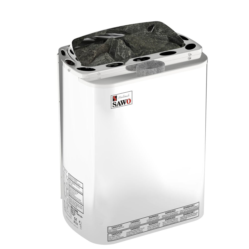 SAWO Mini Combi NS 3P-1P bastuaggregat med 1 kW ånggenerator