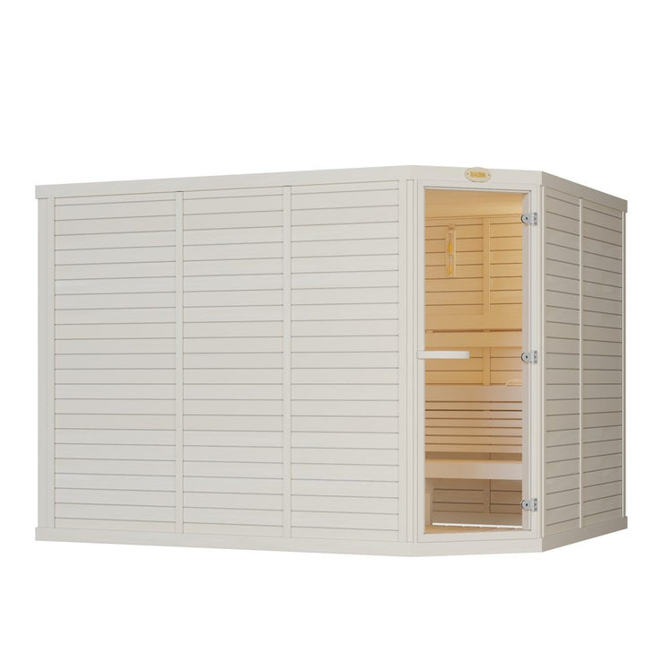 SAWO Indoor Sauna Standard Aspen corner